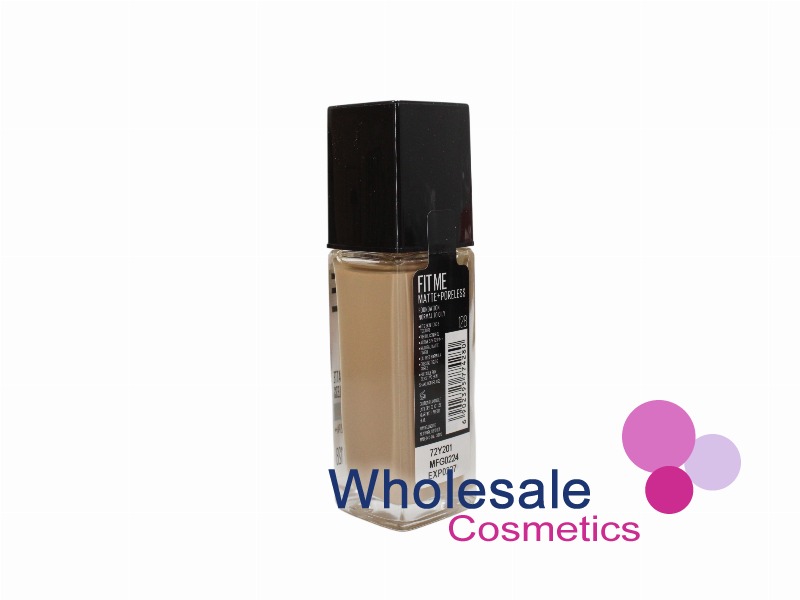 6 x Maybelline Matte And Poreless Foundation - 128